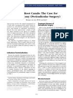 Failed Root Canals The Case For Apicoectomy (Periradicular Surgery)