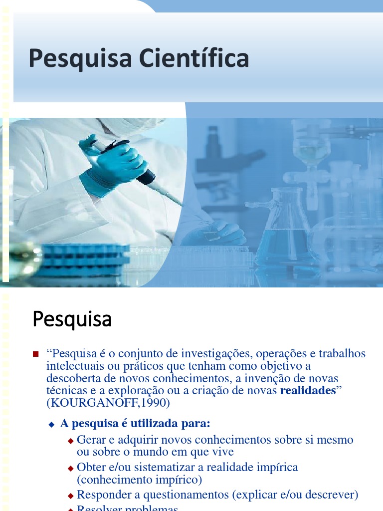 Tipos de Pesquisa Científica | PDF | Science | Dados