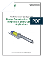 CEMA Technical Report 2014 01 Design Considerations For High Temperature Screw Conveyor Applications Mz30sm
