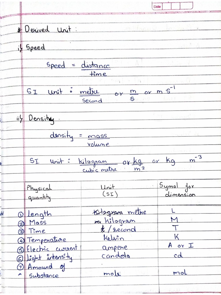 Physics Dimensions | PDF