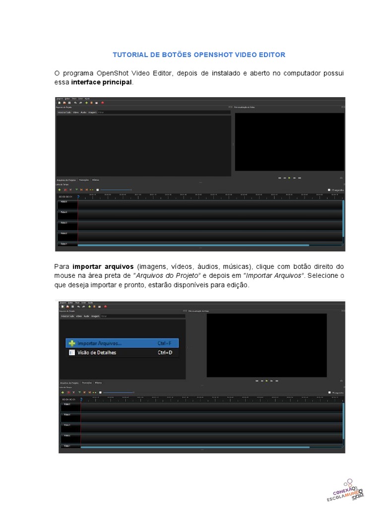 Tutorial de bot es openshot pdf
