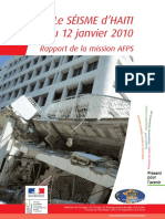 AFPS - Rapport - Mission - 2010 - Seisme Haiti