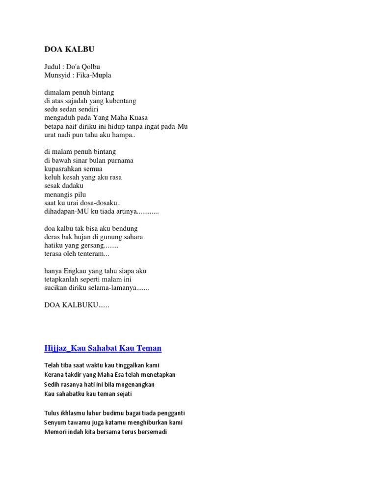 Doa Kalbu Pdf