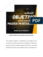 Método Objetivo para Ganhar Massa Muscular