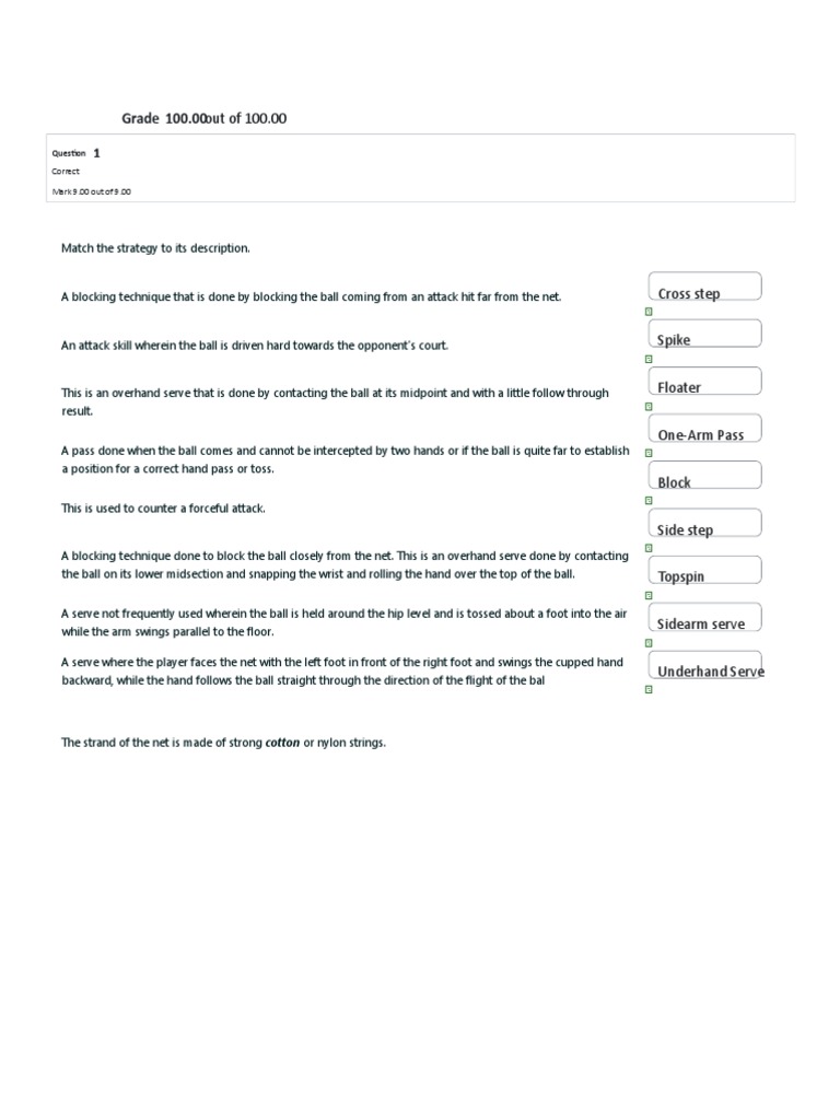 Team Sports Prelim Q1 PDF