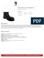 Ficha Producto Bota Termica Terra Canadiense 4123