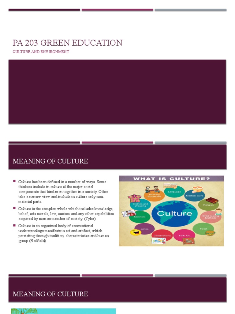 Pa 203 Green Education | PDF