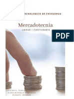 Mercadotecnia Cuestionario