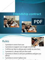 Friendship Contract