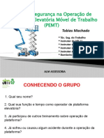 PLATAFORMA ELEVATÓRIA MOVEL DE TRABALHO Sem Cesto