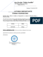 Comunicado Turno Vespertino-1