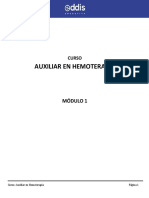 Modulo 1 Aux en Hemoterapia