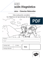 Evaluación Diagnostico Ciencias Naturales 6c