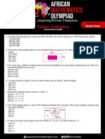 Senior African Maths - SSS