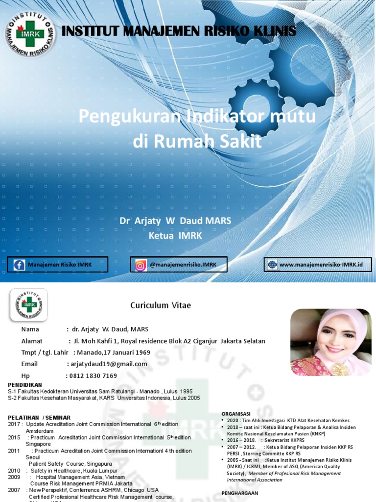 5. Pengukuran indikator mutu RS | PDF | Sampling (Statistics ...
