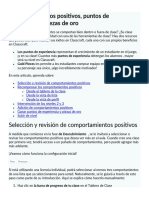 4 Comportamientos Positivos