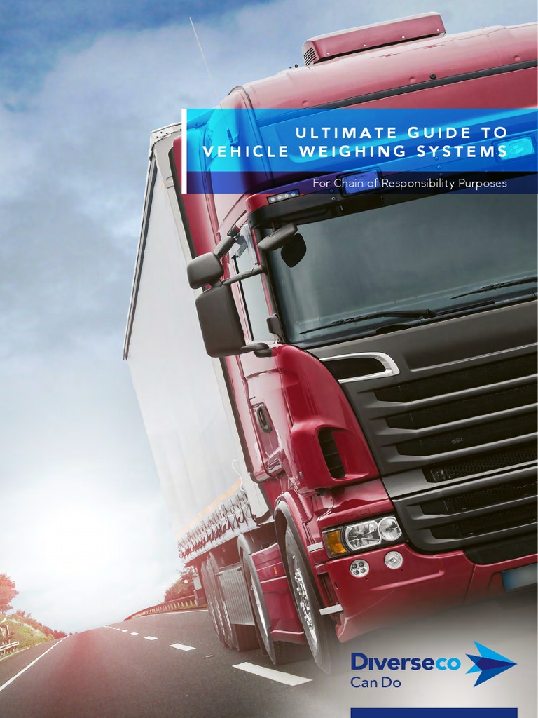 CoR Vehicle Weighing Systems Guide | PDF