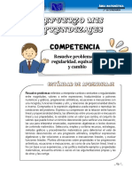 2° ? Problemas Que Involucran Regularidad Equivalencia y Cambio