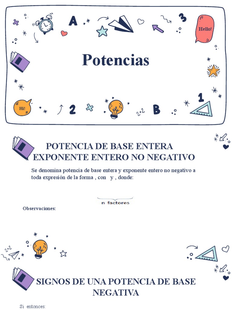 Clase 5 Potencias Pdf