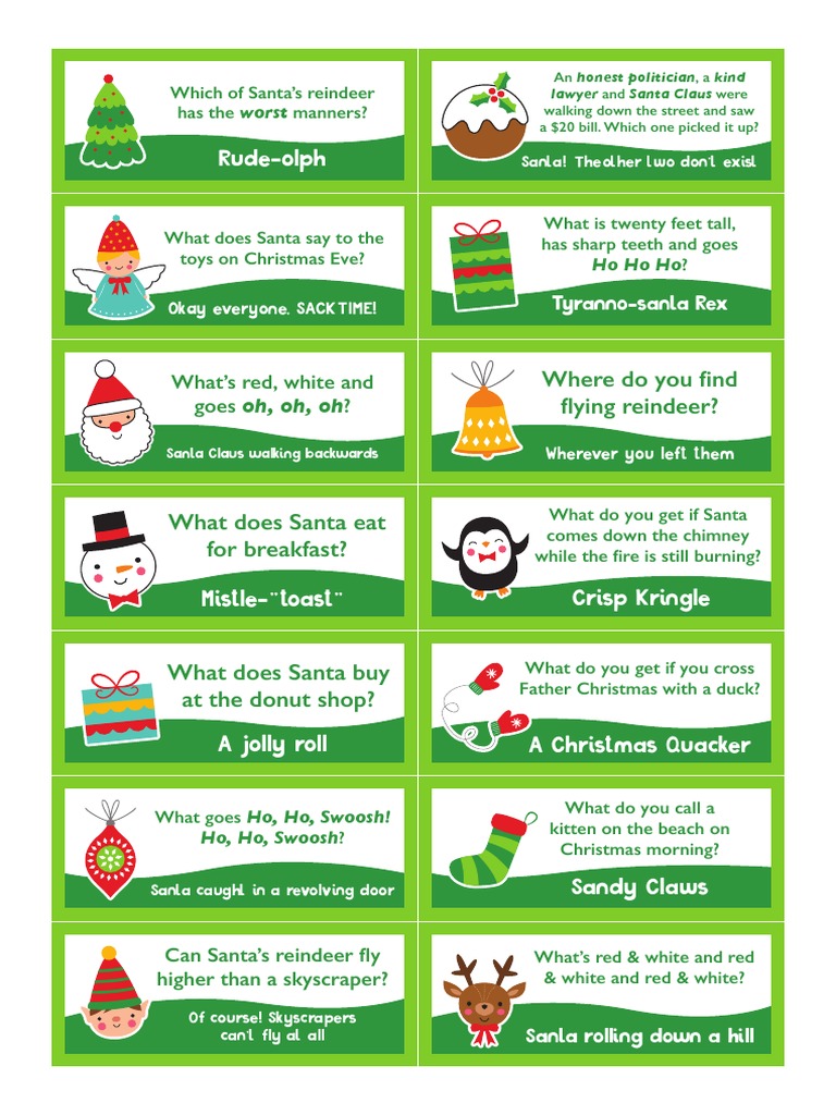Christmas Jokes PDF