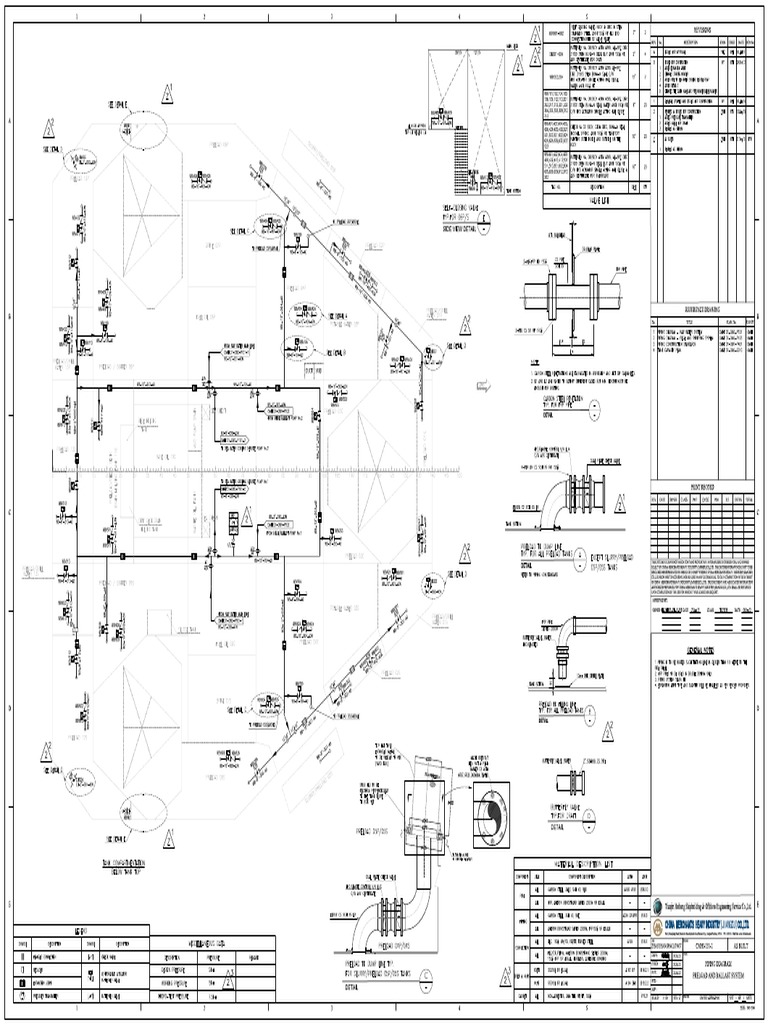 DWGP102 Rev.Z Piping Diagram Preload and Ballast System A1预载和压载系统