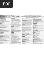 Douglas County Church Directory