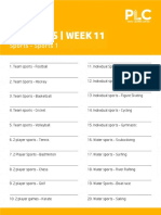 Ukg Sports Sports Worksheet