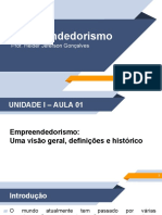 Empreendedorismo - UN1 - Vídeo 01