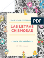 Las Letras Chismosas - Audiovisual - PDF Versión 1