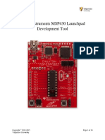 Texas Instruments MSP430 Launchpad Development Tool