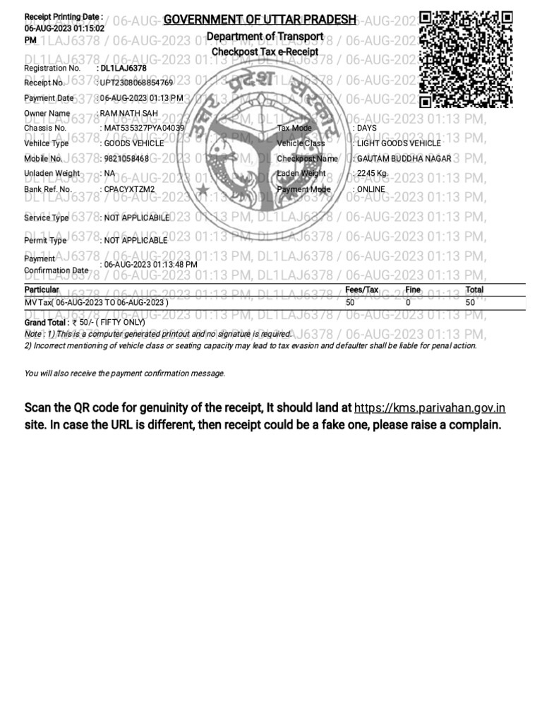 Online Tax Payment Portal PDF