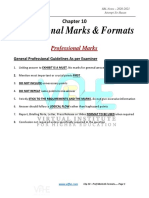 CHP 10 - Professional Skills - Formats (SBL Notes by Sir Hasan Dossani)