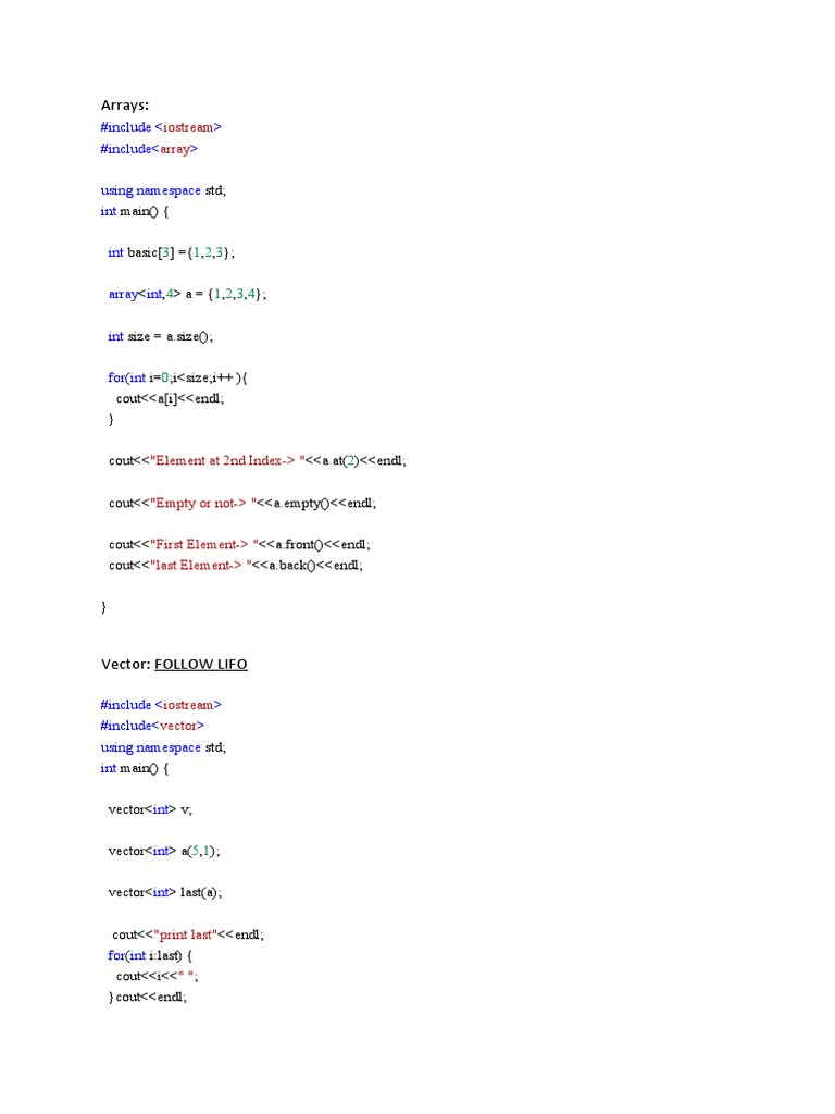 CPP STL Code | PDF | Computer Engineering | Computer Science