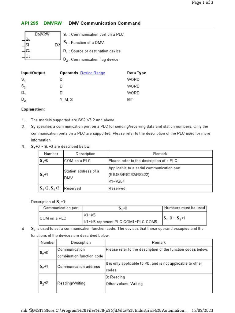 DMV Communication Command Overview | PDF | Computer Science | Computer ...