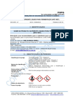 NFD 1827 - NUTRIENTE LIQUIDO PARA FERMENTAÇÃO - FISPQ - Rev. 07