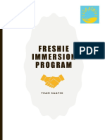 Immersion Brochure 23'