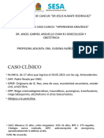 Caso Clínico Hyperemesis Gravidarum