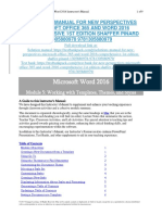 New Perspectives Microsoft Office 365 and Word 2016 Comprehensive 1st Edition Shaffer Solutions Manual Download