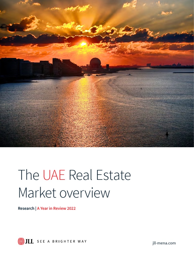Jll Uae Real Estate Market Overview 2022 Download Free Pdf Dubai
