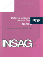 INSAG 10 Defence in Depth
