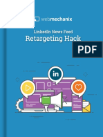 WMX LinkedIn News Feed Retargeting Hack Ebook 1 2