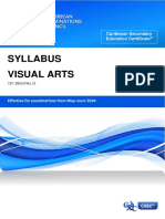 CSEC Visual Arts Syllabus With Specimen Papers
