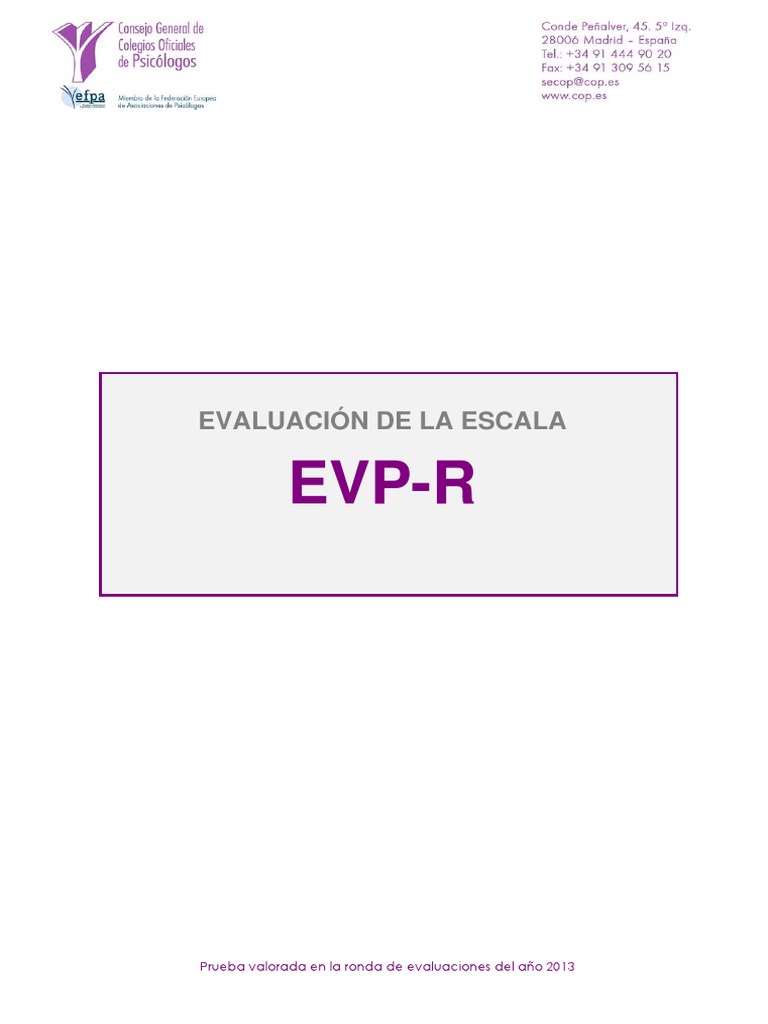 Epv R | PDF