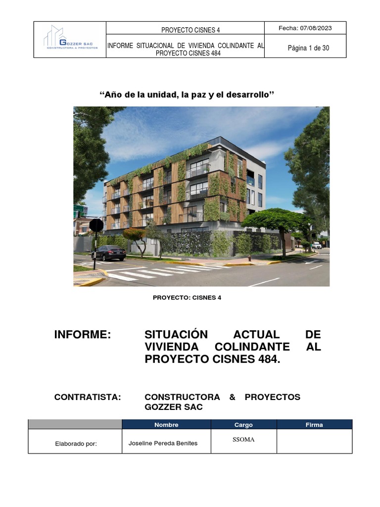 Informe de Daños en Vivienda Colindante | PDF | Ciencia y matemáticas