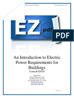 EE910 Introduction To Electric Power Requirements For Buildings2