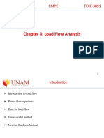Chapter 4: Load Flow Analysis: Cmpe Tece 3891
