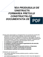 Evaluarea Produsului de Constructii Formarea Pretului Constructiilor Documentatia de Deviz