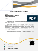 Carta de Presentacion