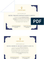 Certificados Produzidos - Lattes Curriculo 2022