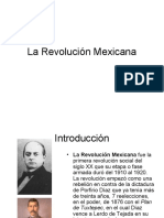 1.- La Revolución Mexicana